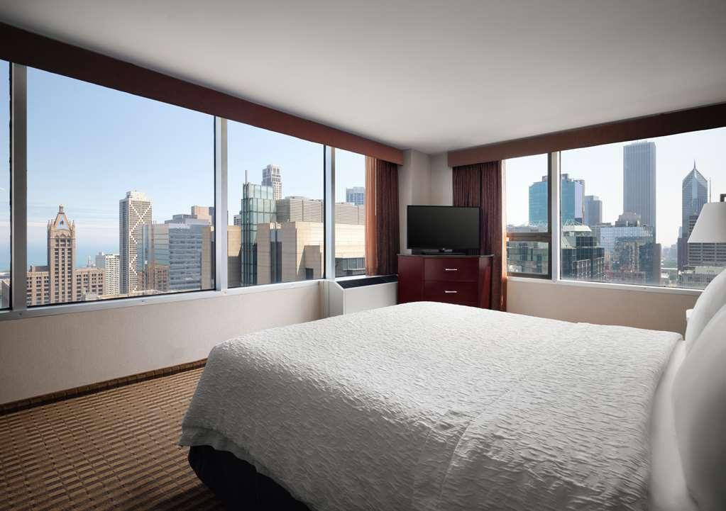 فندق شيكاغوفي  هامبتون إن وسط مدينة شيكاجو ماجنيفيسنت مايل الغرفة الصورة